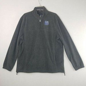 Croft & Barrow gray 1/4 zip Large pullover new